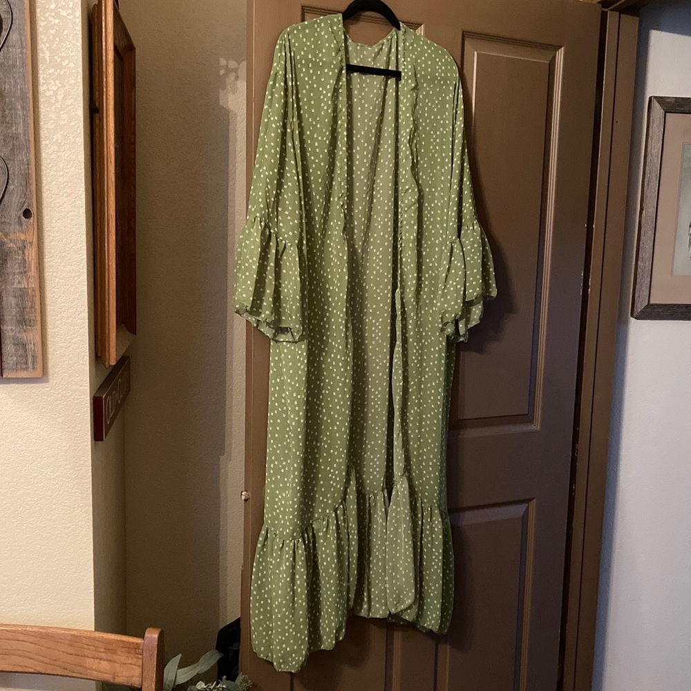 Sheer Kimono/Duster Long/Full Length NWOT